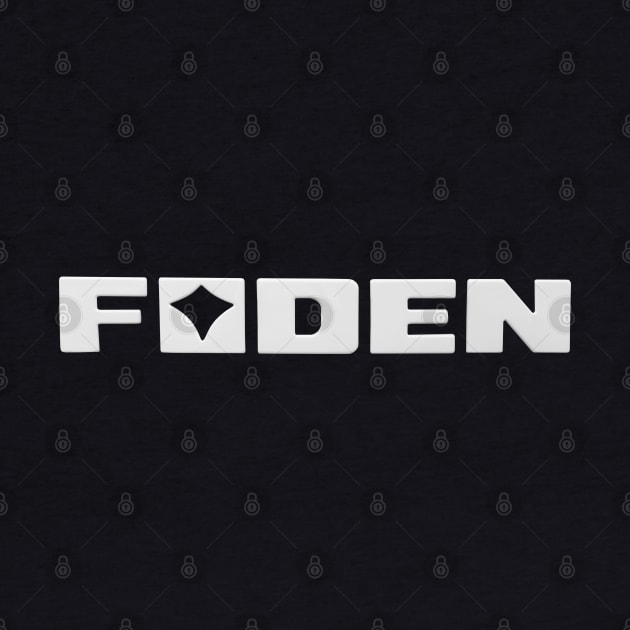 Foden classic 1970s commercial vehicle logo badge by soitwouldseem